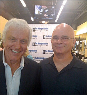 Gerald with actor Dick Vandyke at a charity function - 2010